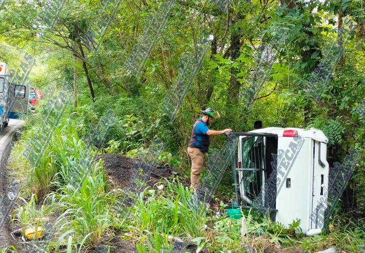 Alumnas se accidentaron