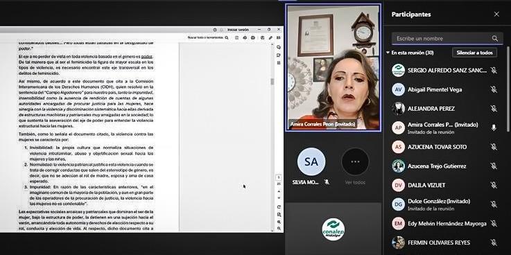 Se suma Conalep Hidalgo contra la violencia de género