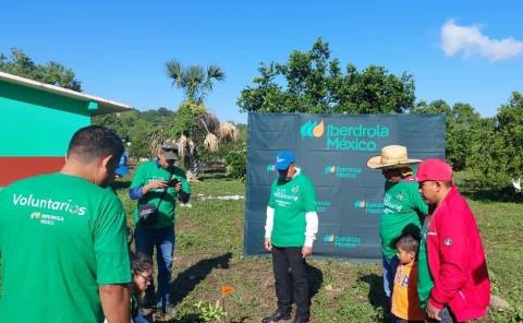 Realizó IBERDROLA una intensa jornada de reforestación. 
