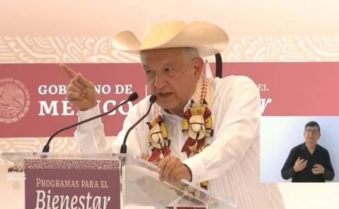 Pide Obrador evitar crecimiento de drogas