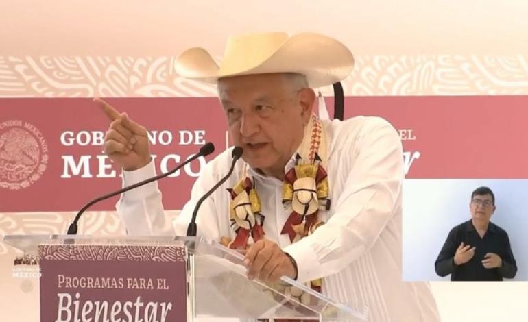 Pide Obrador evitar crecimiento de drogas