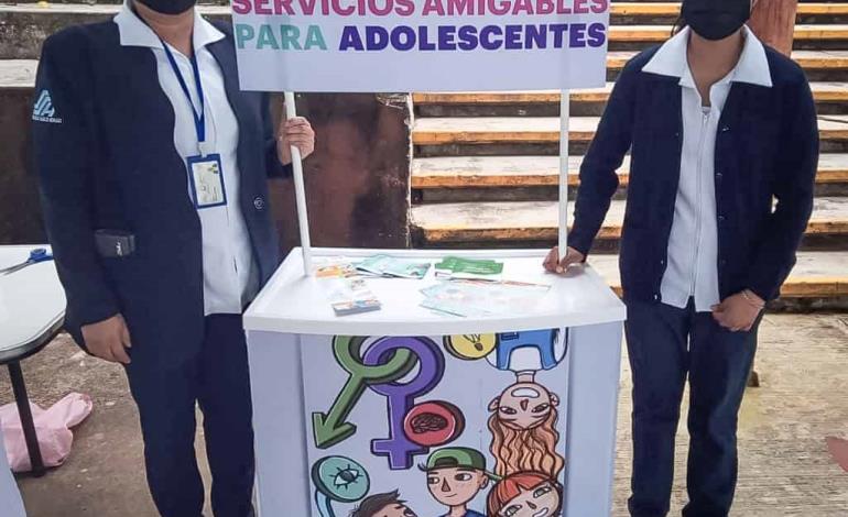 Hidalgo cuenta con 206 espacios de Servicios Amigables para la atención de adolescentes 