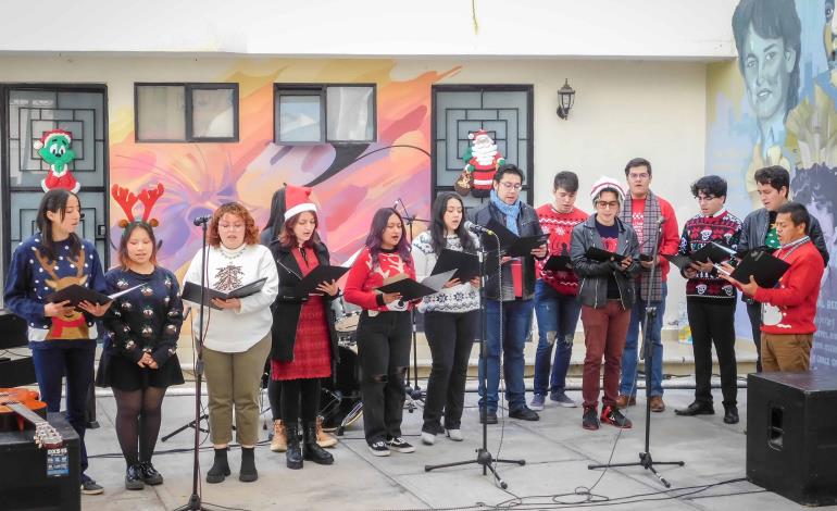 Celebra Escuela de Música del Estado de Hidalgo temporada navideña