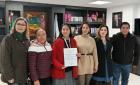 Contraloría de Estado entregó premio a alumna del COBAEH