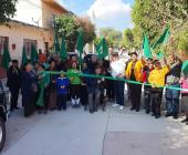Rehabilitación de drenaje  inauguró alcalde Arnulfo