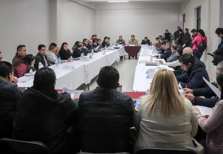 Gabinete de Seguridad detecta fallas en policías municipales de Hidalgo