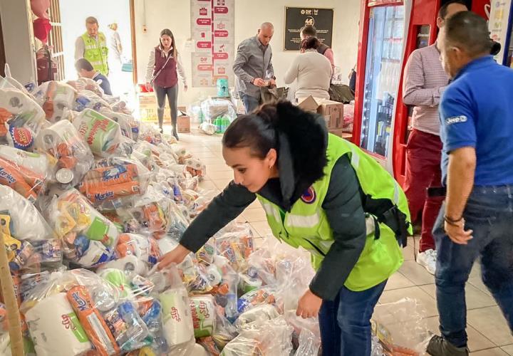 Hidalgo se solidarizó con damnificados guerrerenses