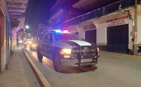 Agresivo sujeto fue arrestado por la poli en San Miguel 
