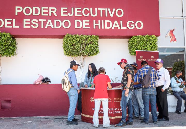 Contraloría en acción por el beneficio de la sociedad hidalguense