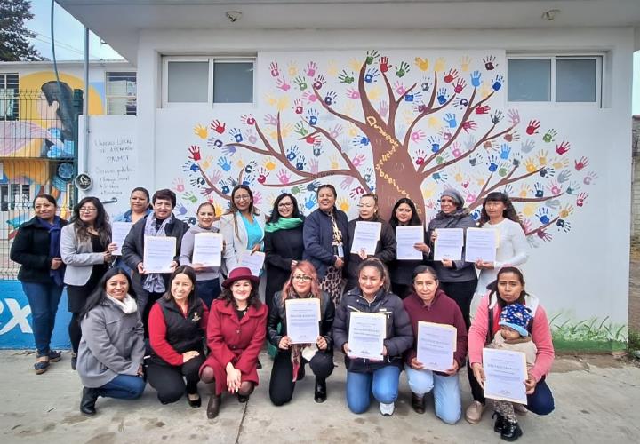 Impulsa IHM murales contra la violencia de género