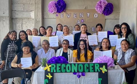 Crea IHM Redes Comunitarias integradas por mujeres