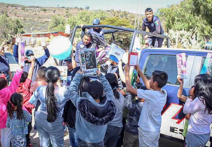 SSPH llevó la magia de los Reyes Magos a diferentes municipios de Hidalgo