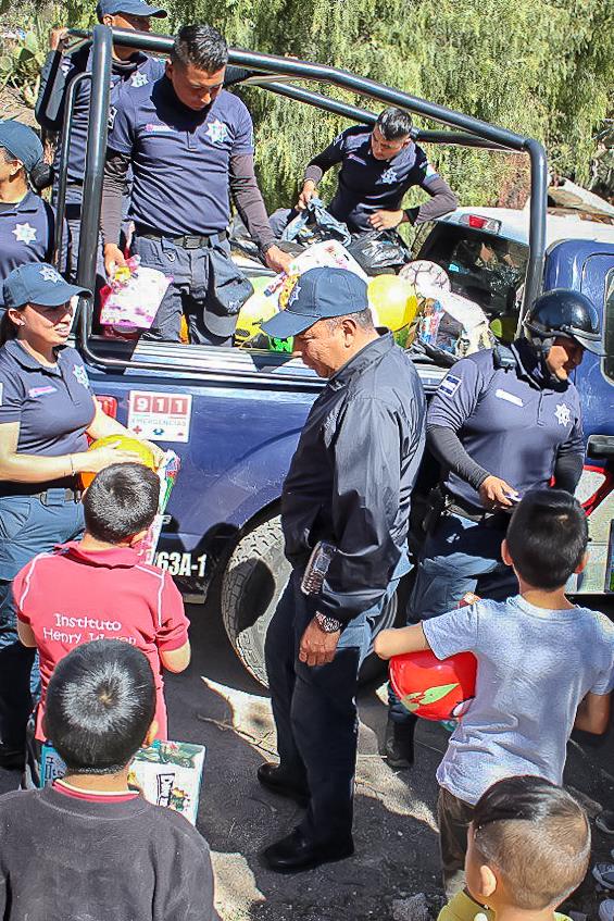 SSPH llevó la magia de los Reyes Magos a diferentes municipios de Hidalgo