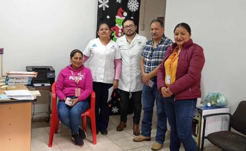 Sostuvo plantel plática con autoridades médicas 
