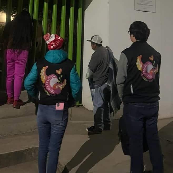 Auxiliaron a adulto  en situación de calle