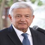 AM López Obrador ... Envía fondos. 