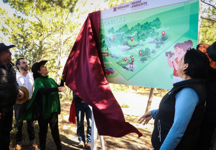 Inaugura Semarnarth sendero interpretativo en Apan