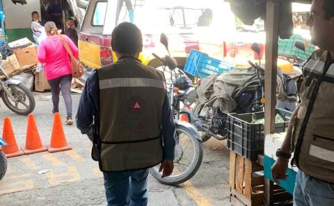 Mujer se desmayó en la calle Hidalgo
