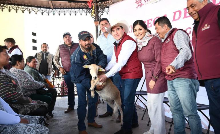 Impulsa Saderh producción ovina en el Altiplano hidalguense