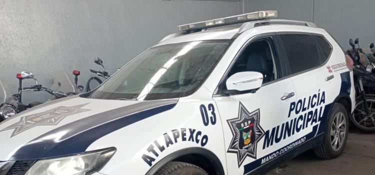 Gobierno Estatal donó patrulla a Atlapexco