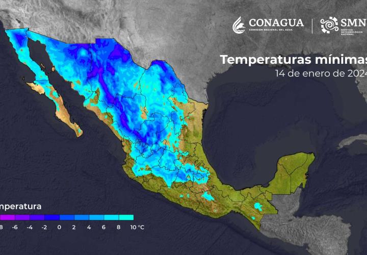 Frio de hasta 10º a mitad de semana