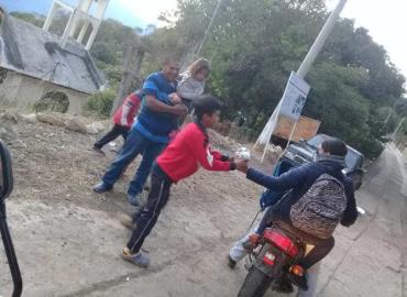 Realizaron rodada de motocicletas en Pisaflores por Día de Reyes 