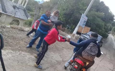 Realizaron rodada de motocicletas en Pisaflores por Día de Reyes 
