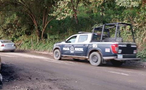 Deja choque de moto y urvan un herido en Nexcuayo