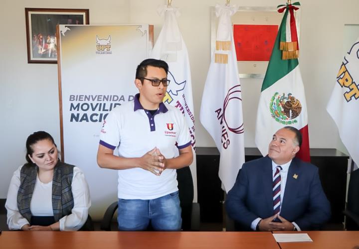 UPT recibe a estudiantes de la Universidad Politécnica de Morelos