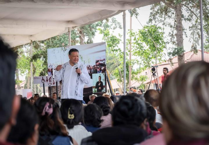 Desde Huasca, Menchaca Salazar retoma Rutas de la Transformación