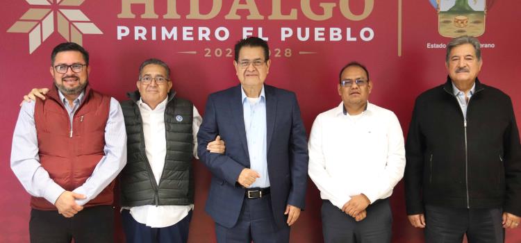 Guillermo Olivares sostuvo reunión con representantes partidos políticos