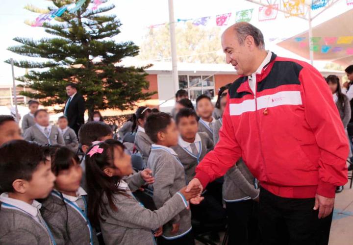 Inauguran dos nuevos espacios educativos en Escuela Primaria Siglo XXI de San Salvador