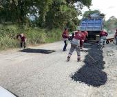 Gobierno Estatal rehabilitó carretera