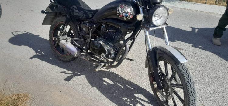 Jornalero detenido por  andar briago en moto