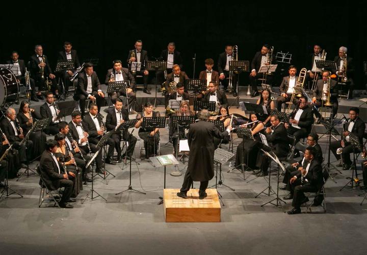 Cumple Banda Sinfónica del Estado de Hidalgo 123 años