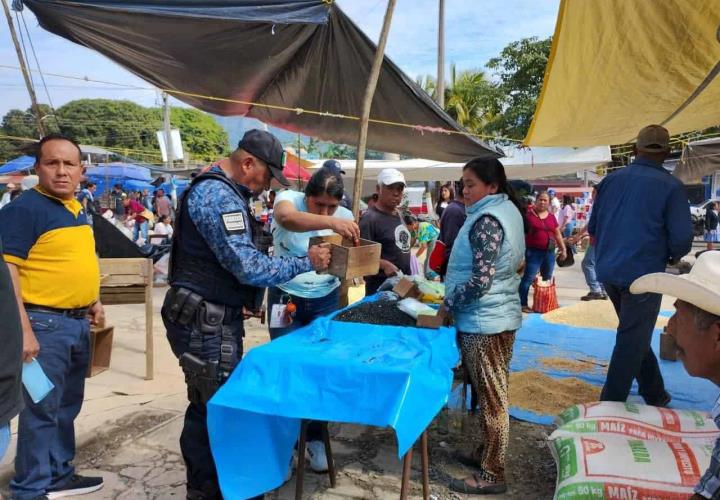 Decomisaron litros y cuartillos a mercantes