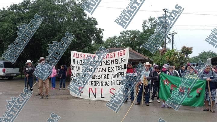 Integrantes de FNLS cerraron la carretera 