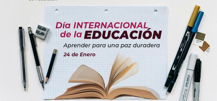 "Aprender para una Paz Duradera", lema del Día Internacional de la Educación