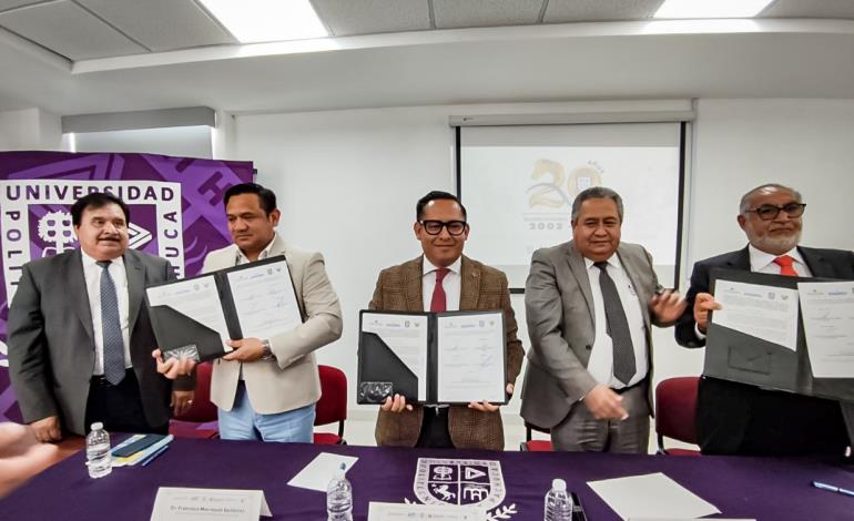 Acuerdan UPP y Normal Superior fortalecer la ciencia y la tecnología en el estado de Hidalgo