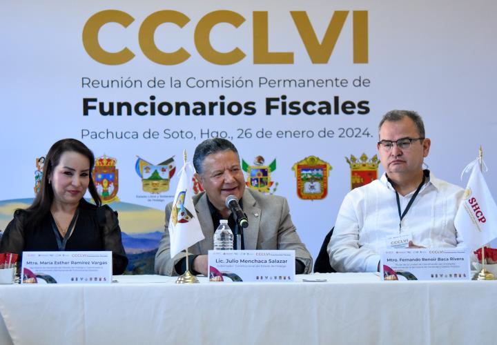 Gobierno de Hidalgo preside reunión de la Comisión Permanente de Funcionarios Fiscales
