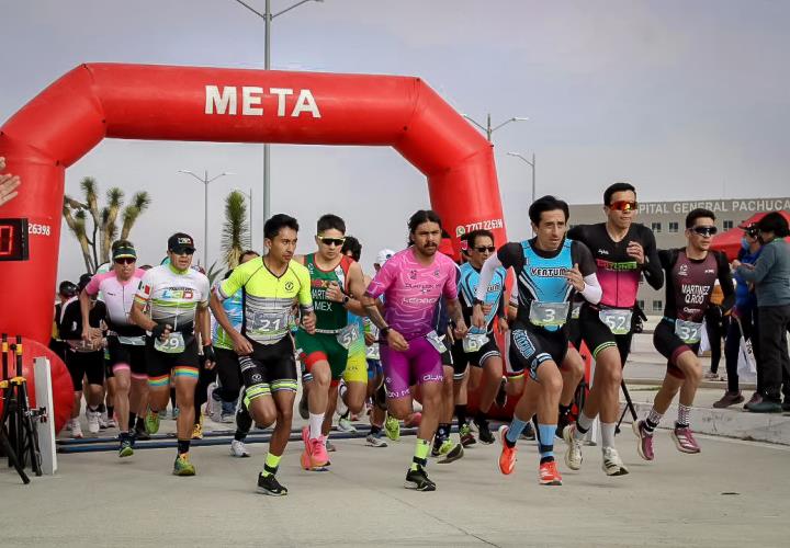 Atletas destacaron duranteel8.° Duatlón Sprint, en el DESCTI