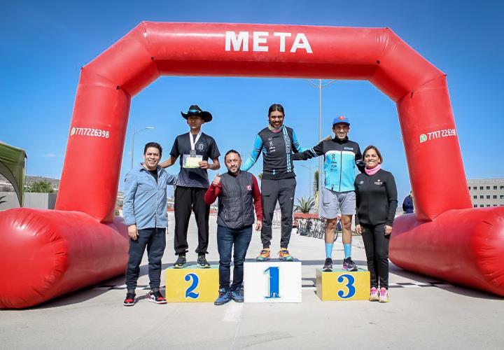 Atletas destacaron duranteel8.° Duatlón Sprint, en el DESCTI