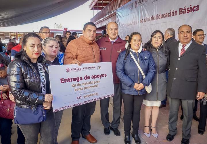 Invertirá SEPH 33.9 mdp en escuelas del Altiplano hidalguense