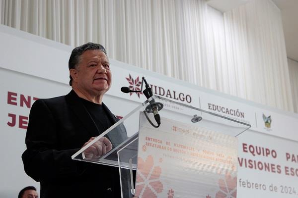 Destina gobierno de Hidalgo más de 26 mdp para equipar supervisiones y jefaturas escolares