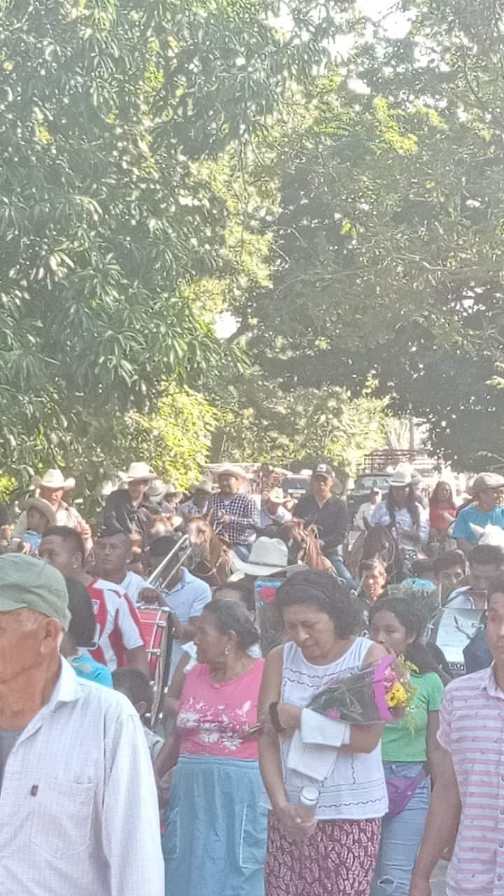 Realizaron procesión a la Virgen de San Juan 