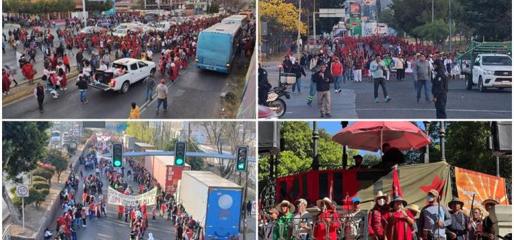 Marchan indígenas; exigen justicia y alto a la violencia