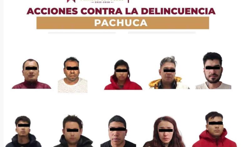 Desarticula SSPH a banda dedicada al robo de tiendas