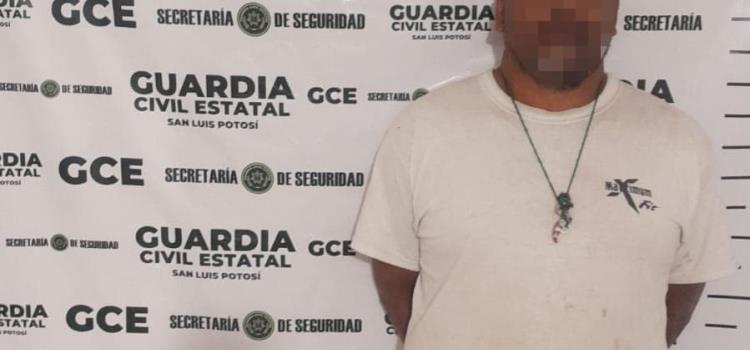 "El Chalio", detenido en posesión de droga
