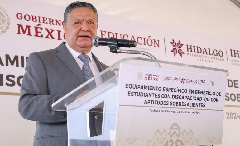 Destina gobierno de Hidalgo más de 18 mdp para Educación Especial