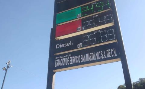 Gasolina está más cara